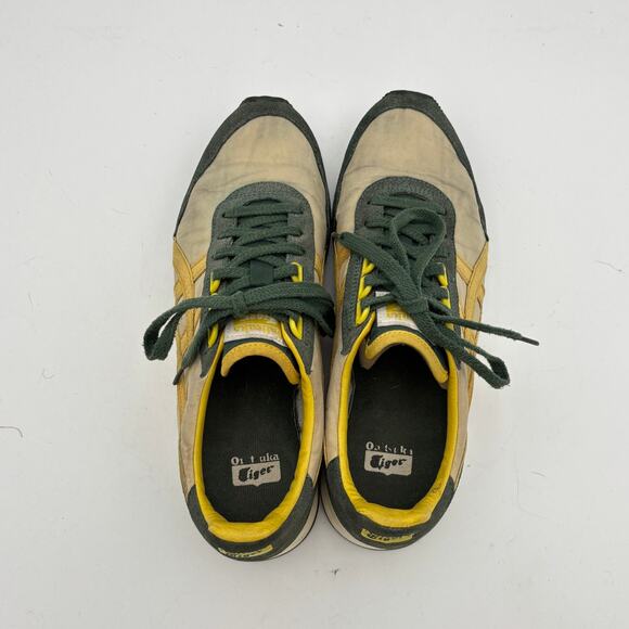 Onitsuka Tiger Dualio Yellow Green Sneakers Shoes Men\'s 8 Retro Streetwear main image 9